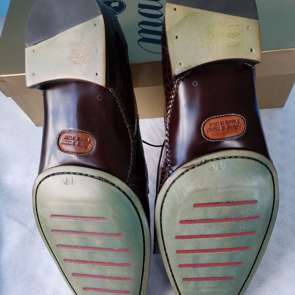 Rare Mauri Rare Alligator Made Italy Brand New - Picture 4 of 7